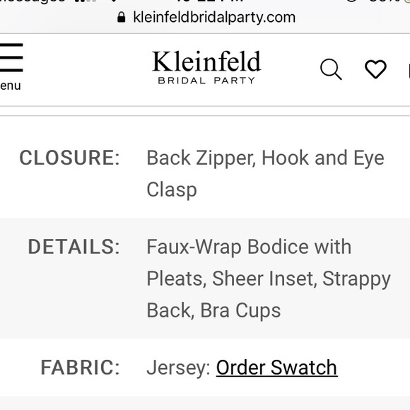 Merlot Bridesmaid’s Dress - Picture 4 of 5